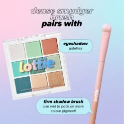 Dense Smudger Brush 13 Dense Smudger Brush -Costetic Make-up Store Dense Smudger Brush PDP pairs with