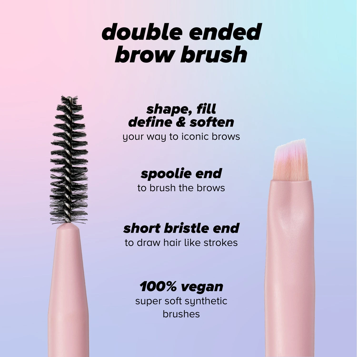 Double Ended Brow Brush 4 Double Ended Brow Brush - Image 3