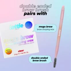 Double Ended Brow Brush 17 Double Ended Brow Brush -Costetic Make-up Store Double Ended Brow Brush PDP pairs with