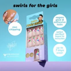 Lottie X Chaun Legend Stay Press'd- Swirls For The Girls 10 Lottie X Chaun Legend Stay Press'd- Swirls For The Girls -Costetic Make-up Store LCL007 Lottie Chaun Legend Stay Pressd Swirls For The Girls USPs