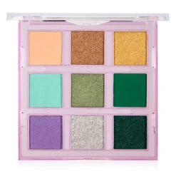 Lottie Palette - Emerald Euphoria -Costetic Make-up Store LES001 Lottie Holiday Eyeshadow Palette Open