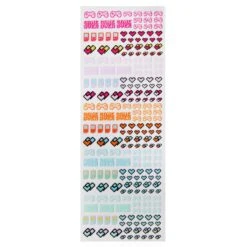 Stick To It - Gaming 10 Stick To It - Gaming -Costetic Make-up Store LNS001 Lottie Stick To It Nail Stickers Gaming Sheet