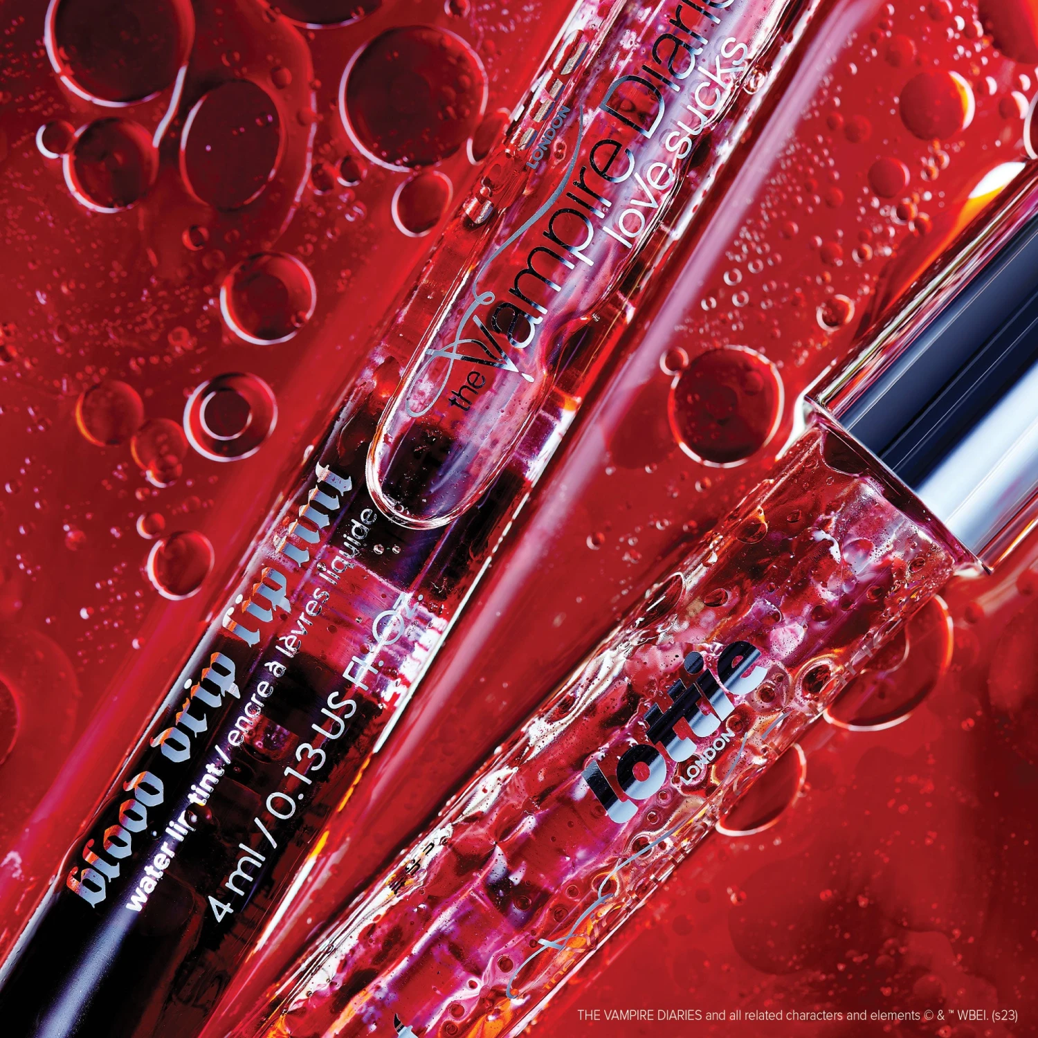 The Vampire Diaries X Blood Drip Lip Tint - Bitten 8 The Vampire Diaries X Blood Drip Lip Tint - Bitten - Image 6