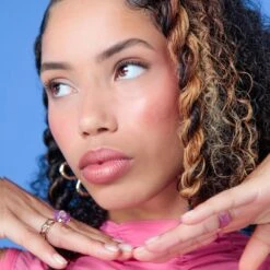 Cheeky Kiss Lip & Cheek Stick -Costetic Make-up Store Lottie Cheeky Kiss Such a Flirt Model Tallulah Hero 2