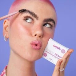 Double Ended Brow Brush 16 Double Ended Brow Brush -Costetic Make-up Store Lottie Double Ended Brow Brush Product