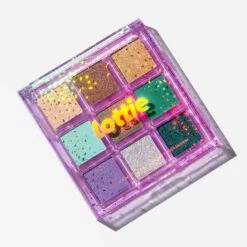 Lottie Palette - Emerald Euphoria -Costetic Make-up Store Lottie Holiday Collection 2022 Eye Palette Creative 7