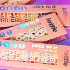 Stick To It - Abstract 11 Stick To It - Abstract -Costetic Make-up Store Lottie Nail Stickers 3
