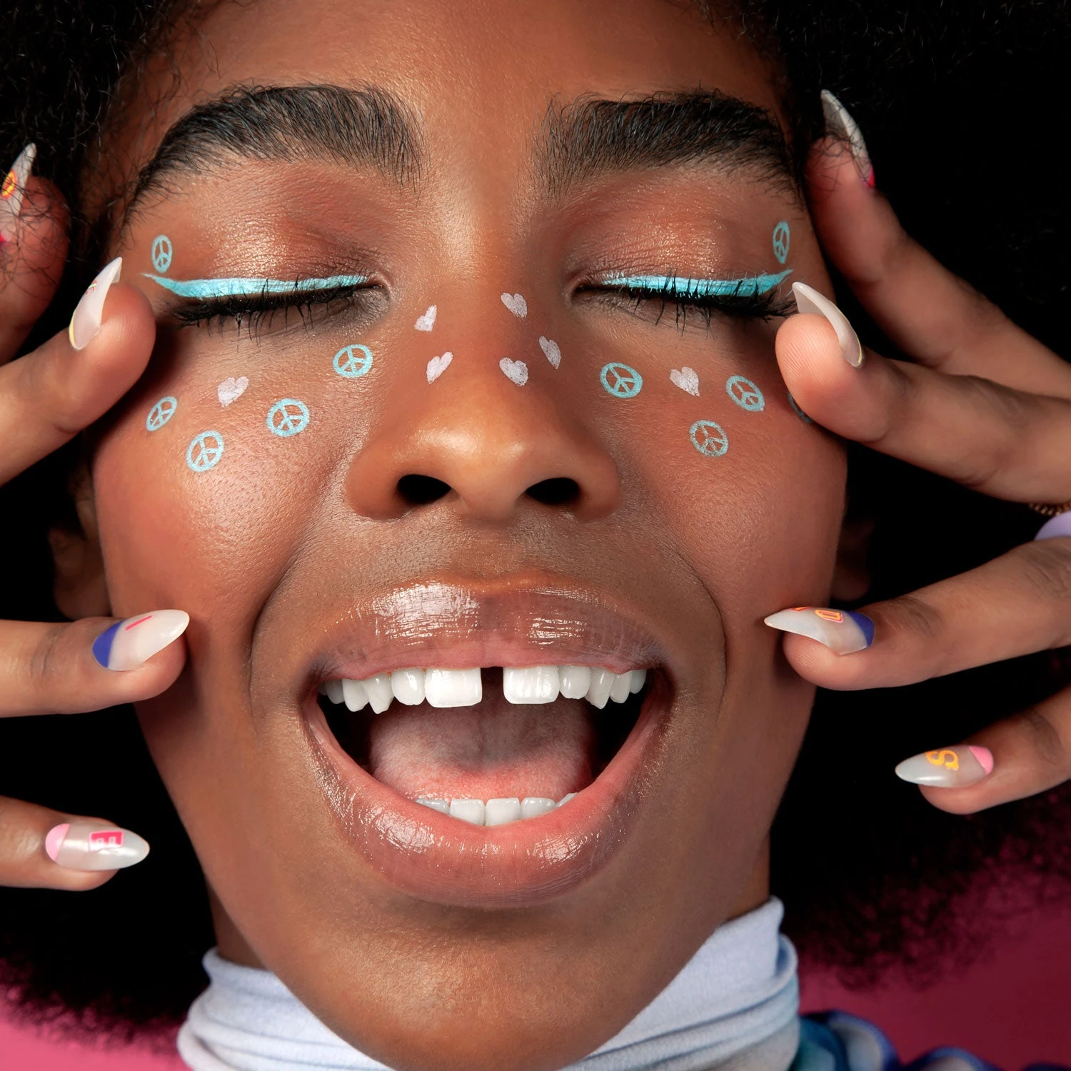 Proud To Be - Blue Peace Stamp Liner 4 Proud To Be - Blue Peace Stamp Liner - Image 2