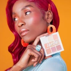 Lottie Palette - Fired Up 19 Lottie Palette - Fired Up -Costetic Make-up Store The Lottie Palette Fired Up Model Tanatswa Product