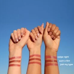 Cheeky Kiss Lip & Cheek Stick -Costetic Make-up Store cheeky kiss swatch1 1