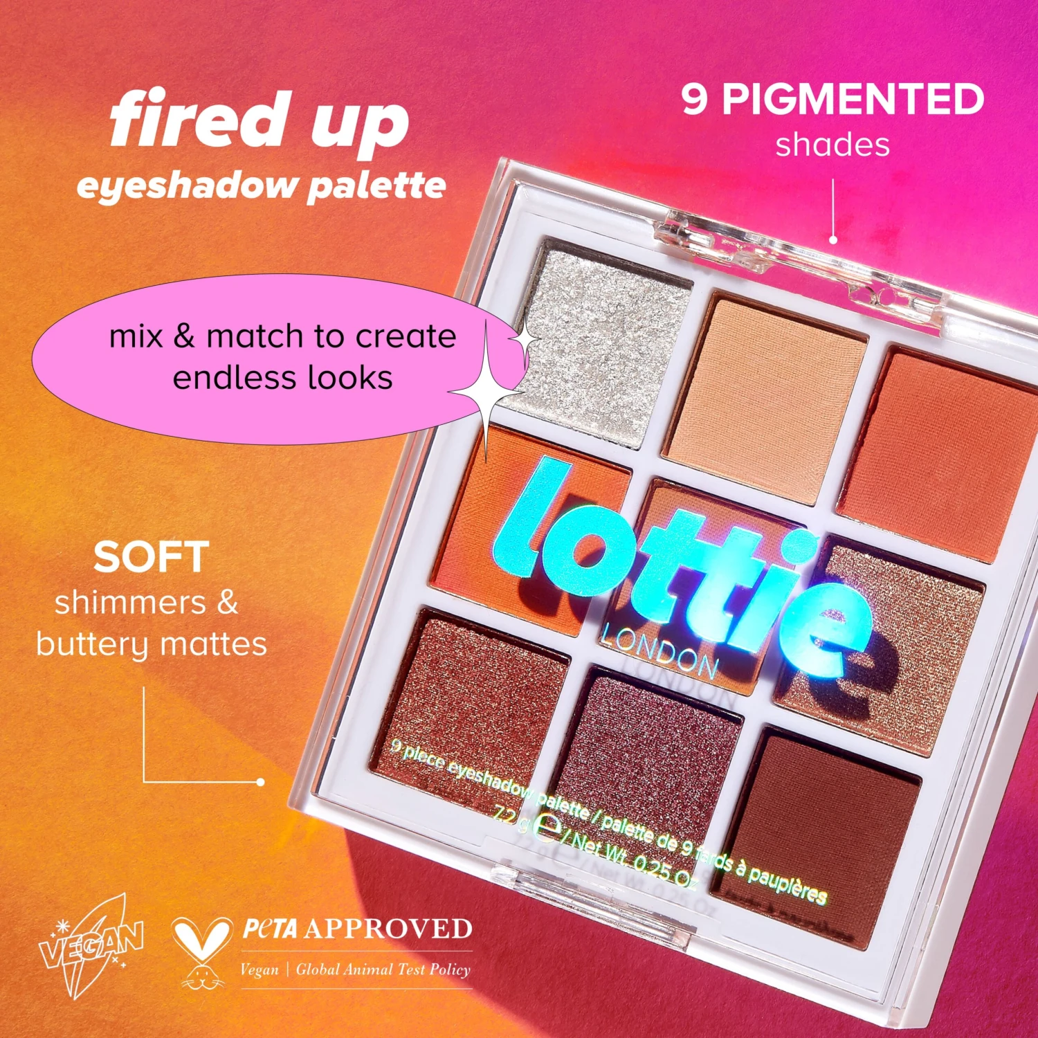 Lottie Palette - Fired Up 5 Lottie Palette - Fired Up - Image 3