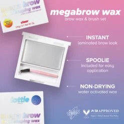 Mega Brow Eyebrow Wax 12 Mega Brow Eyebrow Wax -Costetic Make-up Store megabrowwax min