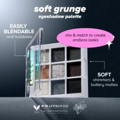 Lottie Palette - Soft Grunge 9 Lottie Palette - Soft Grunge -Costetic Make-up Store softgrungeeyeshadow min
