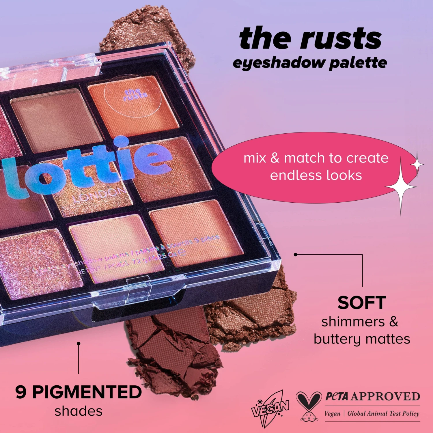 Lottie Palette - The Rusts 4 Lottie Palette - The Rusts - Image 2